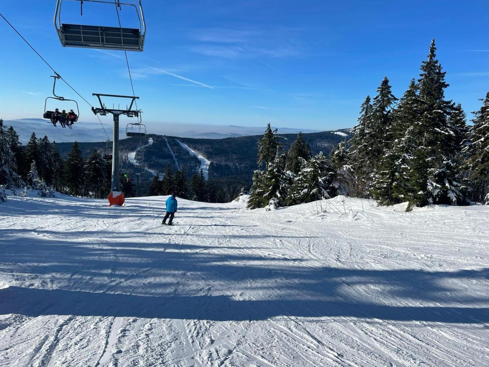 Lipno Apartments Bergmax, Ski Areal Lipno 16Min Dojezd - Resort Male Lipno S Terasou A Zahradkou, Parking Free Cerna v Posumavi Exterior photo