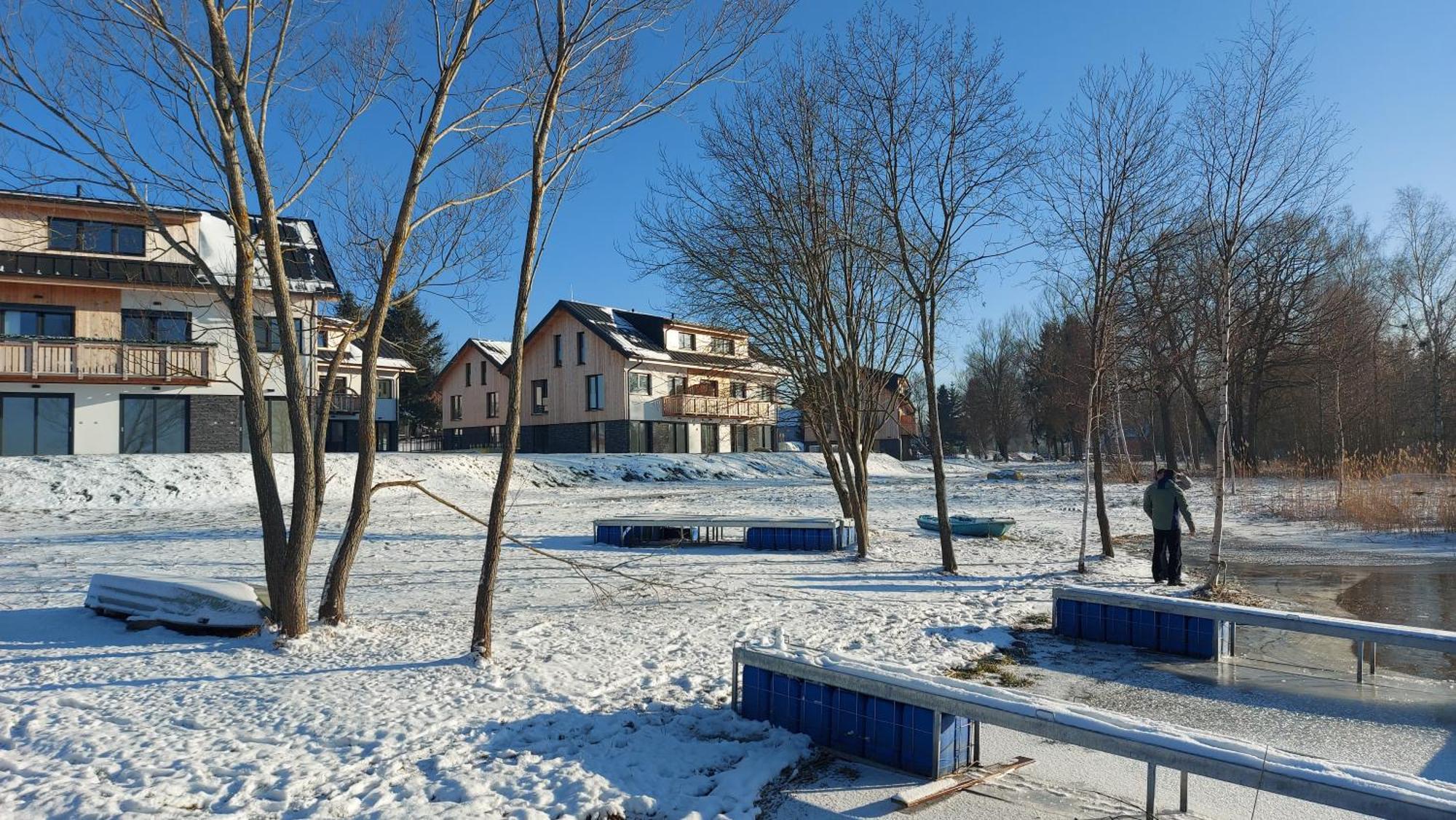 Lipno Apartments Bergmax, Ski Areal Lipno 16Min Dojezd - Resort Male Lipno S Terasou A Zahradkou, Parking Free Cerna v Posumavi Exterior photo
